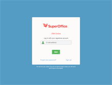 Tablet Screenshot of online.superoffice.com